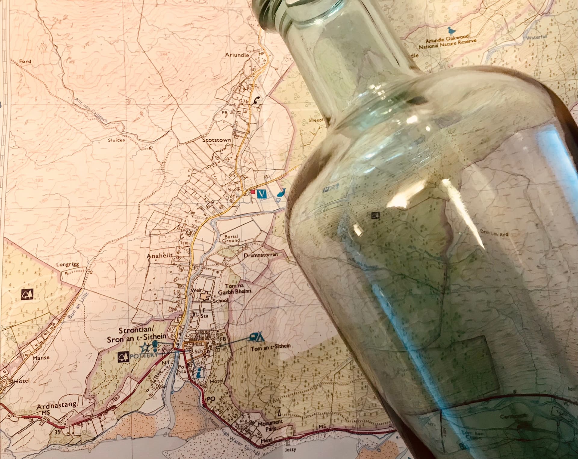 Strontian Map Bottle (1)